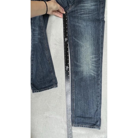 NWT Lucky Brand Jeans Womens Size 00 24R Mid Rise Boy Jeans 28x28.5 Retails $129 - Picture 5 of 11